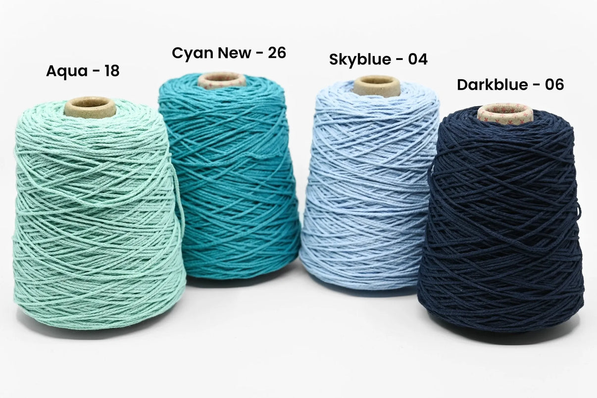 Recycled Cotton Yarn - Purple - Tuftinglove