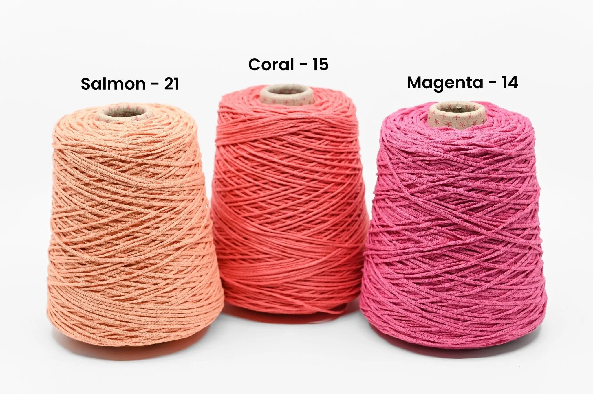 Recycled Cotton Yarn - Salmon - Tuftinglove