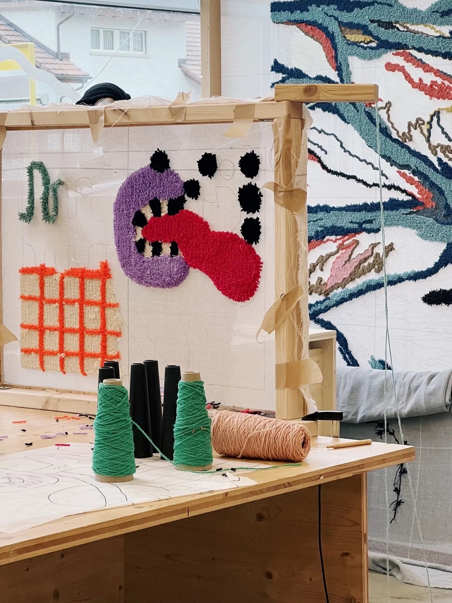 Tuftingworkshops in Zurich - Full Day - 13. January - Saturday - Tuftinglove